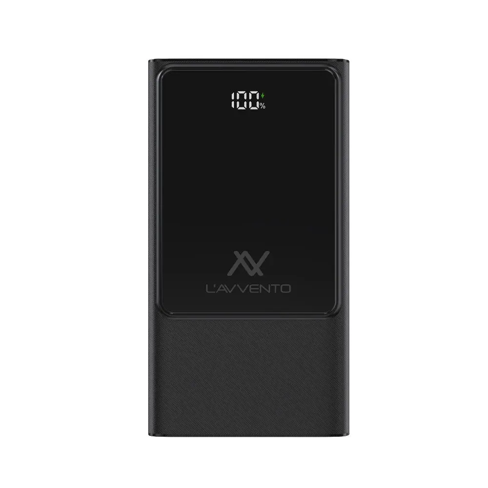 L'AVVENTO MP657 Power Bank 10,000 mAh, 22.5W, LCD indicator