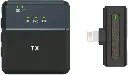 SX8 Wireless Microphone for iPhone Ultra-Long Life 360 ° Accurate Radio Vlog/Live/Video Recording/YouTube/TikTok 