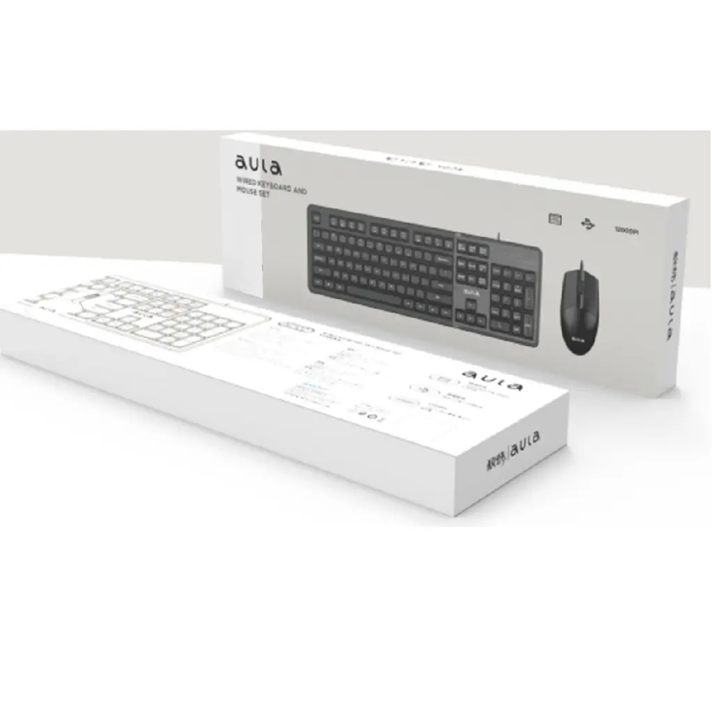 Keyboard & Mouse Combo Aula AC102 Wired