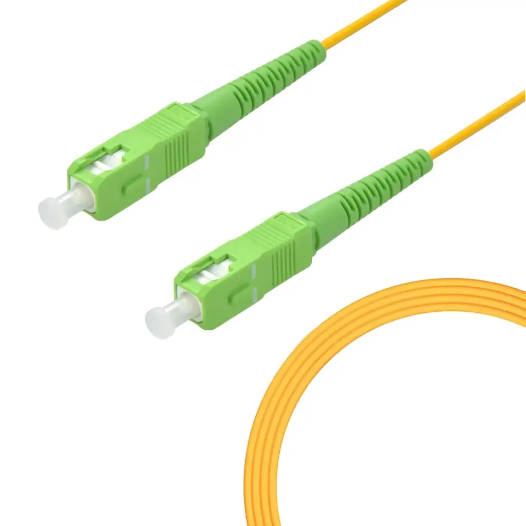 5MM  Fiber optic Patch cord , SM, 9/125 , SC - SC ABC SX, yellow