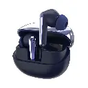 DEVIA TWS-E4 Star Series Wireless Earphone BT V5.3 Running Time 7H Function ANC Game Mode - Blue 