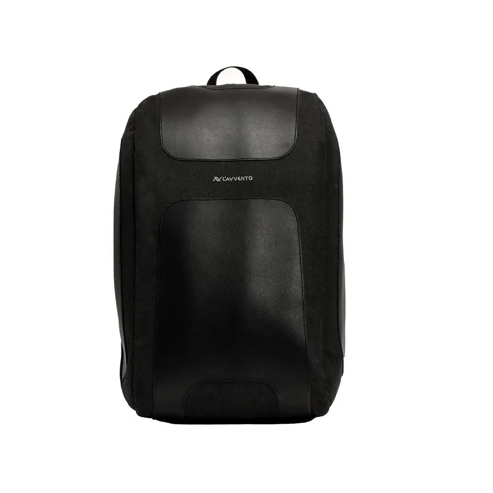 L'AVVENTO BG56B Discovery Laptop Backpack fit up to 15.6” Laptops,Padded Tablet and iPad Compartment - Black