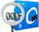 Ring Light LJJ-45 18-Inch LED Kit, 2700K-6500K, 3 Phone Holders & Remote