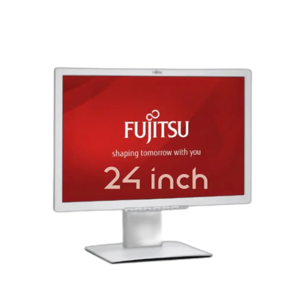 fujitsu B24-w7led - 24 inch Grade A++ IPS SRGB 100% 60HZ 5MS with speaker Resolution ( 1920*1200) pixels - شاشات 24 بوصة استعمال خارج
