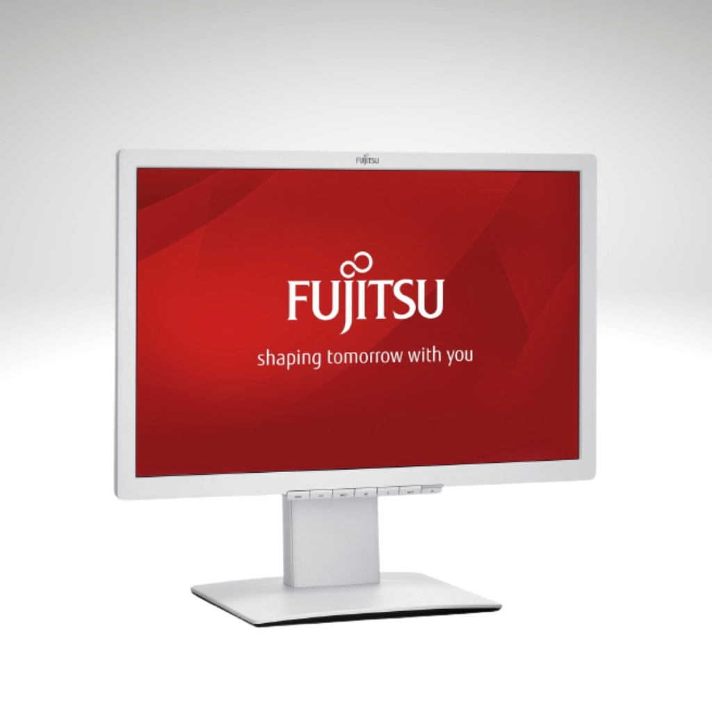 fujitsu b22-w7led - 22 inch Grade B- Resolution ( 1680*1050) pixels - شاشات 22 بوصة استعمال خارج (اصفر)