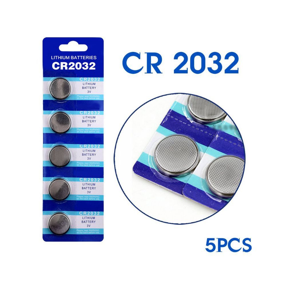 Bateria De Ltio 3v Cartela Com 5 Peças