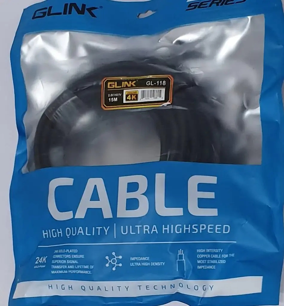 GLINK HDMI CABLE 4K - 15 Meter (GL-118)