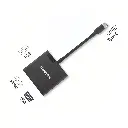 Lenovo Thinkplus USB-C 3-in-1 Hub - HDMI 4K, VGA 1080p, USB-A 3.0 Travel Adapter