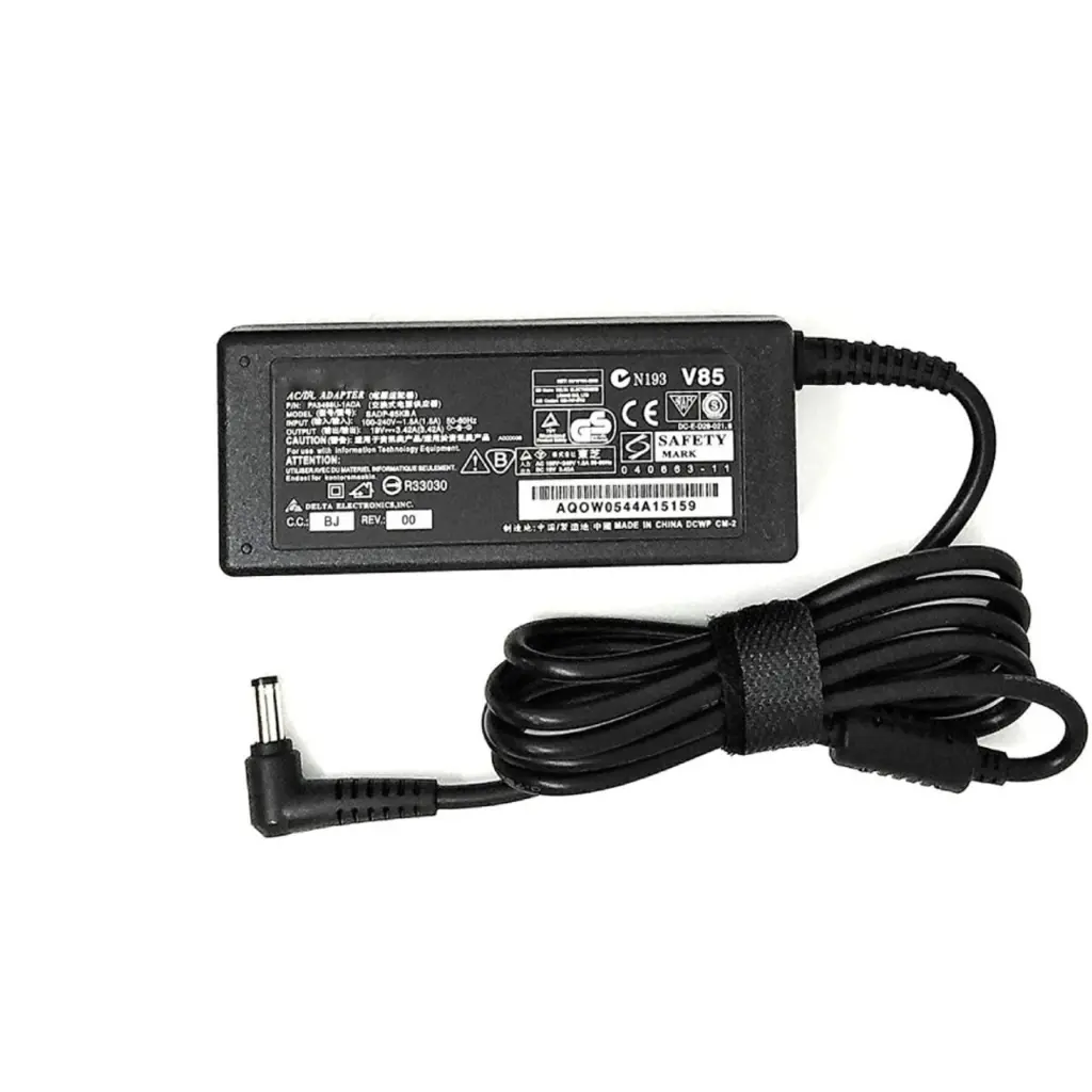 TOSHIBA 19V 3.42A DC Charger Laptop  size 5.5*2.5mm 90W (PTC)