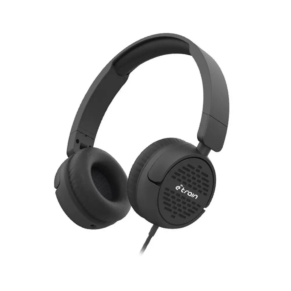 Etrain HP63 Wired Stereo Foldable Headphone With MIC 1.5M