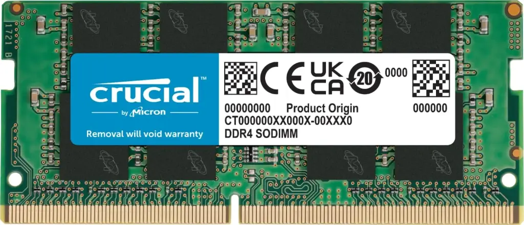 Crucial Basics 16GB DDR4-3200 SODIMM for laptop
