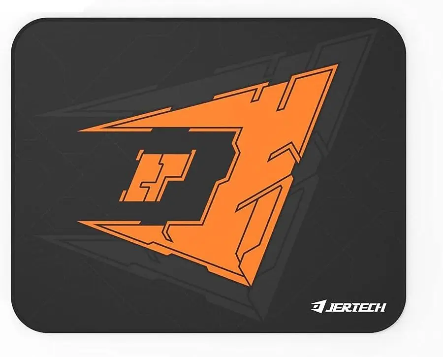 [mp23] Jertech MP32 Mouse Pad (Black and Orange) 