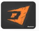 Jertech MP32 Mouse Pad (Black and Orange) 