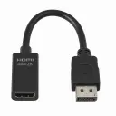 Taha Computech | DisplayPort to HDMI Adapter 4K UHD | High-Definition Video Support | Model: DP-HDMI4K