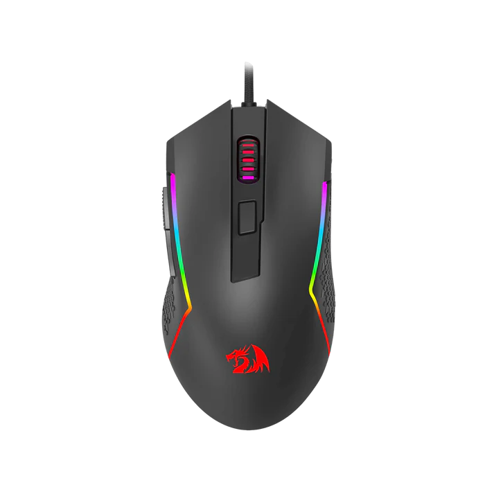 Redragon M616 TRIDENT RGB 10000 DPI Wired Optical Mouse