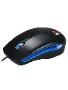 2B MO16L Optical Wired Mouse Piano Finishing - Blue*Black