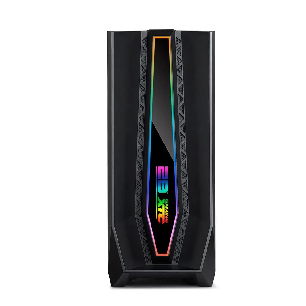 2B PW007 Ecstasy Gaming Mid Tower Case with 0.7mm full Black Coating