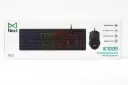 Next Wired Keyboard & Mouse Combo Modern Design & Practical Performance K1006 