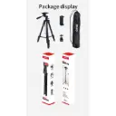 JMARY KP2209 Horizontal Extension Rod Cell Phone Camera Folding Tripod Stand
