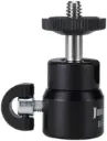 JMARY BH01 360 Degree Metal Ball Head: get full freedom of movement and control with this 360° rotating ball head, which ensures you to aim your camera with precision and high stability. 