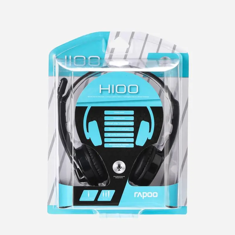 [H100] Rapoo Wired Headphone 3.5 MM Jack – H100 