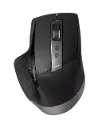 Rapoo MT750S Wireless & Bluetooth Mouse 3200 DPI Sensor Environmentally Friendly Rechargeable Battery Ergonomic for Right-Handed PC & Mac - Black