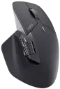 Rapoo MT760 Multi-Device Wireless Mouse, Bluetooth 5.0/3.0 and 2.4GHz Tri-Mode Connection, Up to 4 Devices, 11 Programmable Buttons, 4K DPI, Ergonomic Design, 90 Days Battery Life, PC, Matte Black