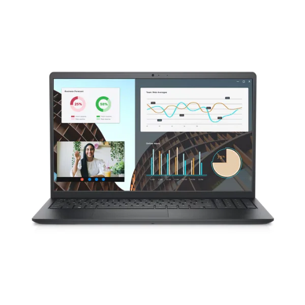 Dell Vostro 3520 Laptop Intel Core i3-1215U 512GB SSD 8GB Ram Intel UHD Graphics 15.6'' Inch FHD - Black