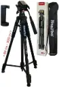 NeePho|NP8860 Adjustable Tripod Stand with Bluetooth Remote|Universal Smartphone Holder|Lightweight Aluminum Camera Tripod|Travel Bag Included|Up to 1.92m Height|For iPhone & Android