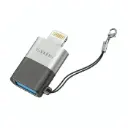 USB3.0 OTG Converter OT74 is a useful and efficient device that allows you to connect USB 3.0 devices to your iphones and ipads.