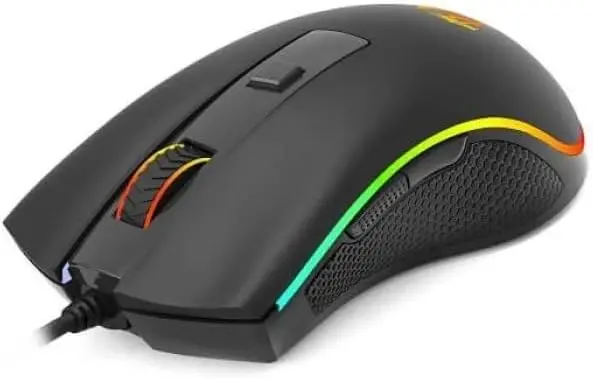 Redragon M611RGB is a high-performance wired gaming mouse, comfort, and style for gamers and professionals Featuring customizable 12800DPI, vibrant RGB lighting, and a sleek ergonomic, Local warranty