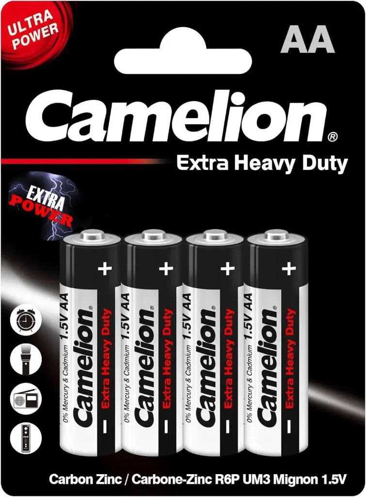 Camelion AA Extra Heavy Duty Battery 4er Pack