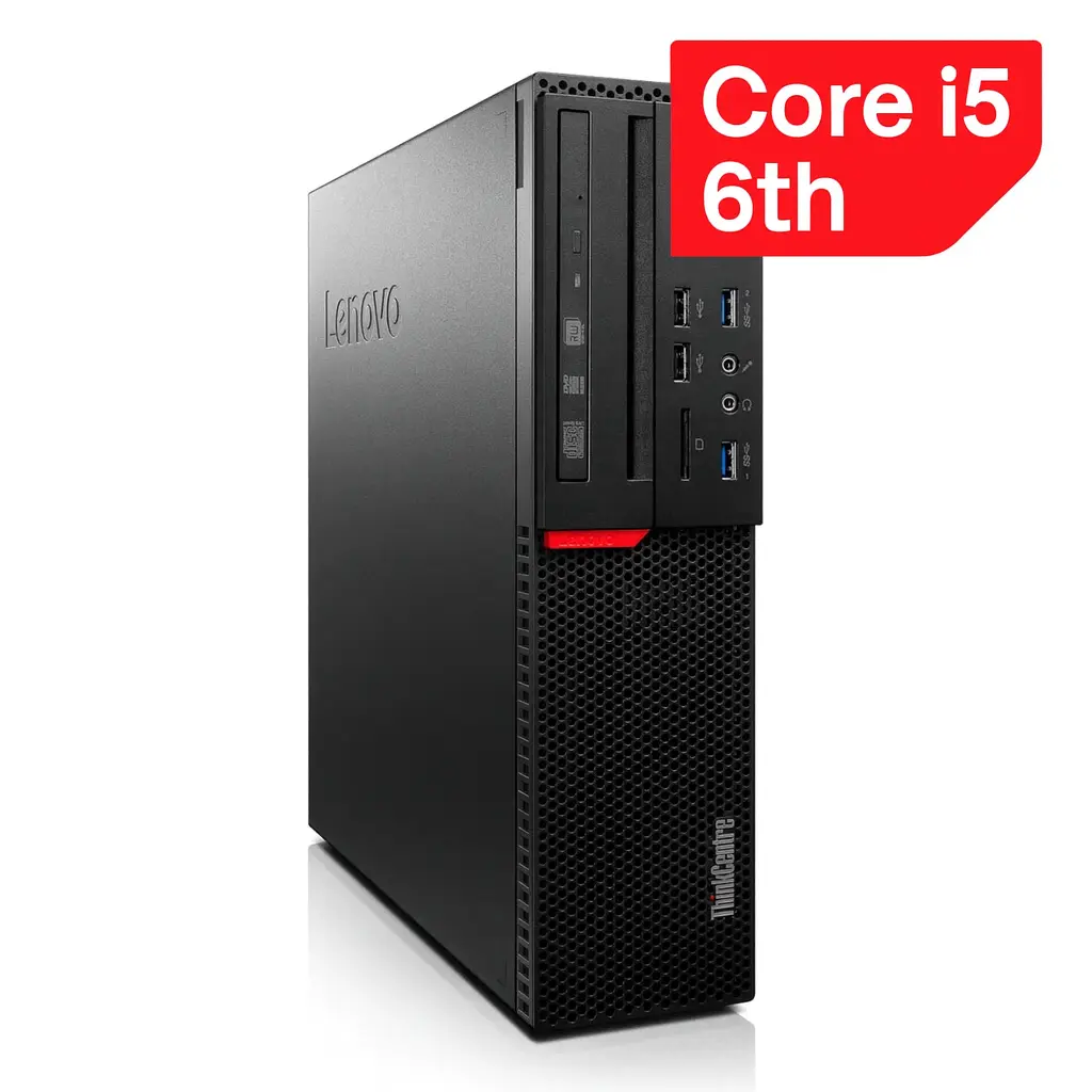 LENOVO THINKCENTER M710S SFF DESKTOP i5 INTEL CORE i5-6500 3.2Ghz, 4GB RAM, HDD 5OOGB SATA, DVD WRITER, LAN GIGA, DISPLAY PORT ''USED