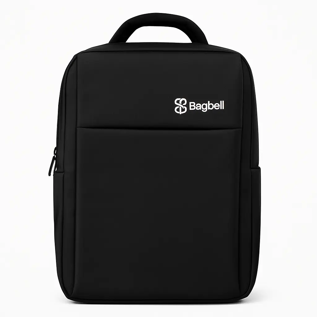 [Bagbell 1030 B] Bagbell 1030 15.6-Inch Casual Business Large Capacity -Multi-Pockets USB Backpack (BLACK)