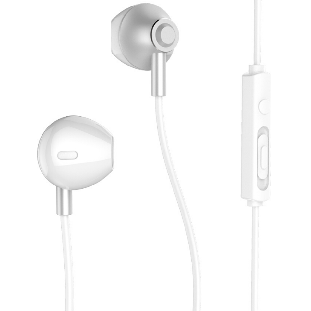 Remax Wired Earphone Volume Control Earbuds Headphone iPhone 6/6plus Android Mp3