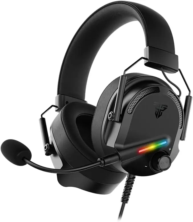 Fantech HeadSet HG26 Alto 7.1, Gaming Headset With RGB Lighting - Black 