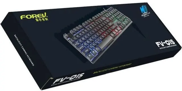 Forev FV-Q1S Wired Luminous Gaming Keyboard 