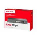 Mercusys MS116GS 16-Port Gigabit Desktop/Rackmount Switch, Plug and Play, Metal Casing