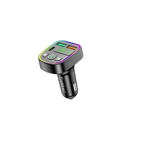 [ET-M103] Earldom ET-M103 Wireless Bluetooth Car MP3 Player with 3.1A Fast Charging and FM Transmitter - Black