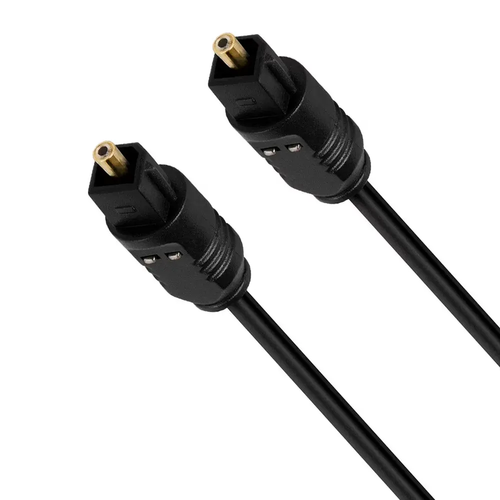 7.1 Surround Sound Fiber Optical Digital Toslink Audio Cable Speaker TV Cord 2M