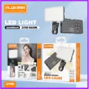 Plokama U160 Selfie Flash Light Portable Clip-on Mini Led Video Light Photography Light Box Clip-on Light Make Up Artist Mobile Phone Computer Laptop Content Light MUA LED Square Light TNW D25