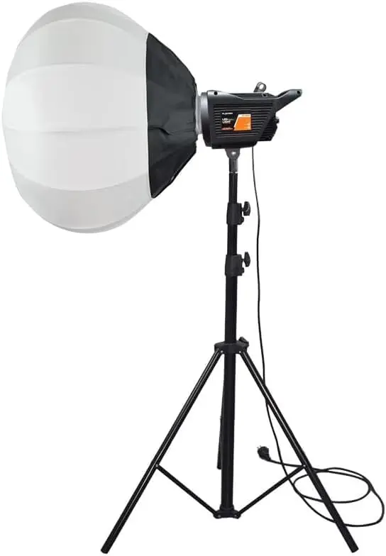 [Plokama PK-400s PK-280D] Plokama PK-400s WITH Plokama PK-280D 2.8m Tripod-Video Lighting Kit for Photography, Professional Photography Spotlights, Fill Light 2700K-6500K, Ideal for Self-Photography, 3M Built-in Power Cable, Portrait Photography "KIT"