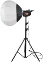 Plokama PK-400s WITH Plokama PK-280D 2.8m Tripod-Video Lighting Kit for Photography, Professional Photography Spotlights, Fill Light 2700K-6500K, Ideal for Self-Photography, 3M Built-in Power Cable, Portrait Photography "KIT"
