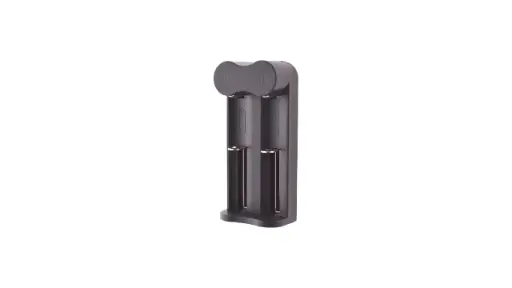 شاحن بطاريات General m7001 مزدوج المنافذ USB لبطاريات 18650 / 21700