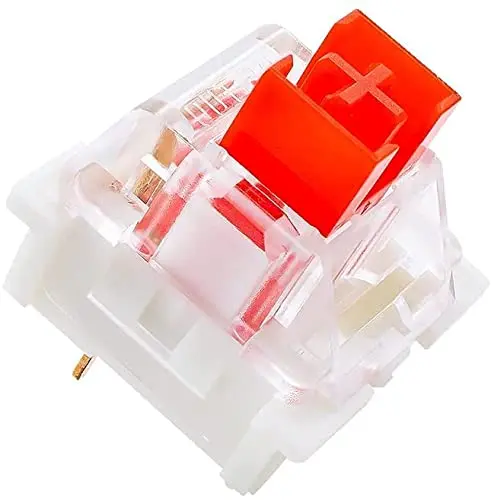 [سويتش احمر] RED Switch 3 Pin Keyswitch DIY Replaceable Switches for Mechanical Gaming Keyboard  
