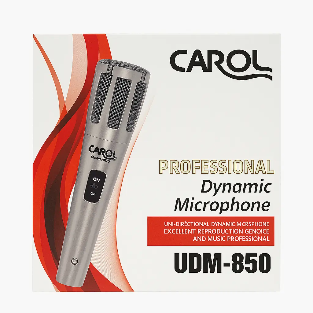 CAROL UDM-850 Professional Dynamic Wired Handheld Microphone