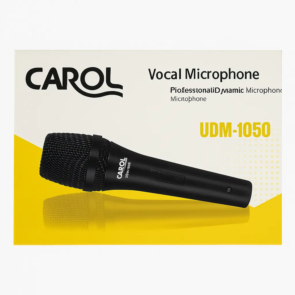 [CAROL UDM-1050] CAROL UDM-1050 Professional Dynamic Wired Handheld Microphone