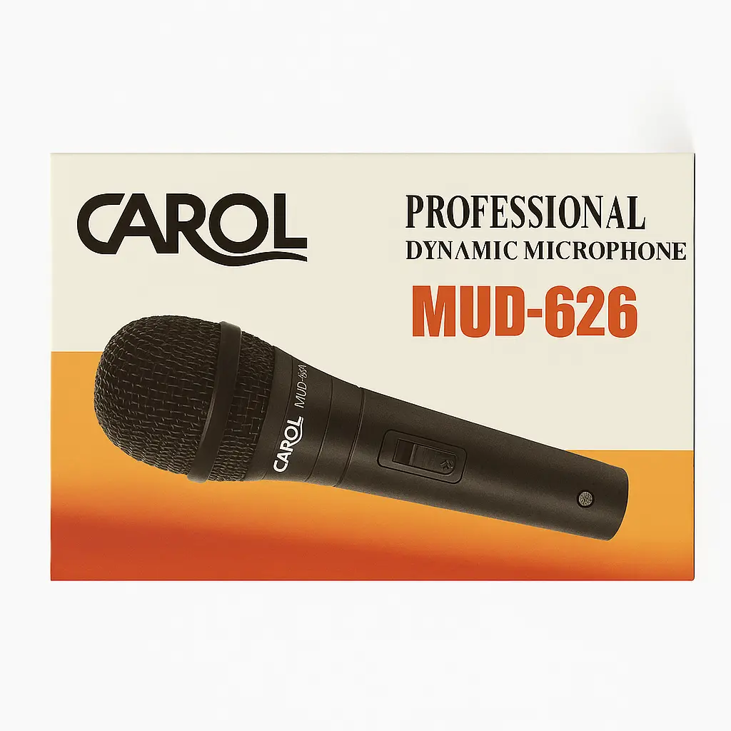 [CAROL MUD-626] CAROL MUD-626 Professional Dynamic Wired Handheld Microphone