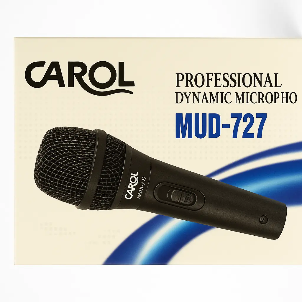 [CAROL MUD-727] CAROL MUD-727 Professional Dynamic Wired Handheld Microphone