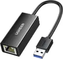 UGREEN USB 3.0 to RJ45 Gigabit Ethernet Adapter (Black) - 20256 